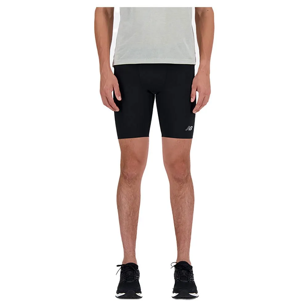 

Тайтсы New Balance Sleek Pocket Half 9´´, черный