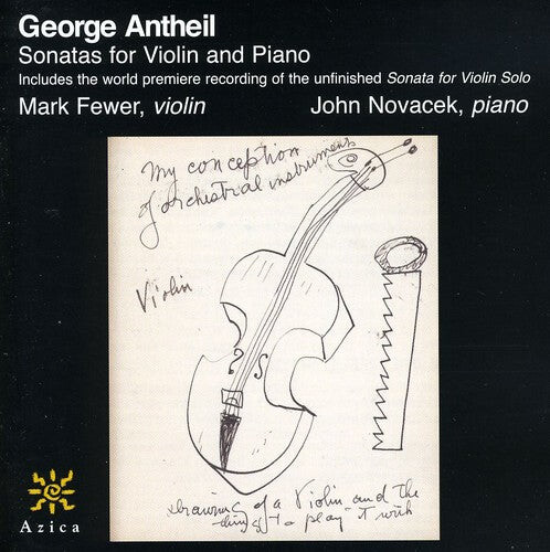 

CD диск Antheil / Fewer / Novacek: Sonatas for Violin & Piano