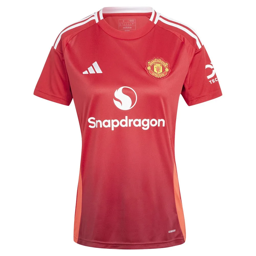 Футболка с коротким рукавом adidas Manchester United 24/25 home Woman, красный — фото 3