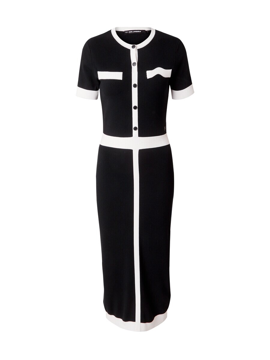 

Платье Karl Lagerfeld Knitted dress Classic, черный