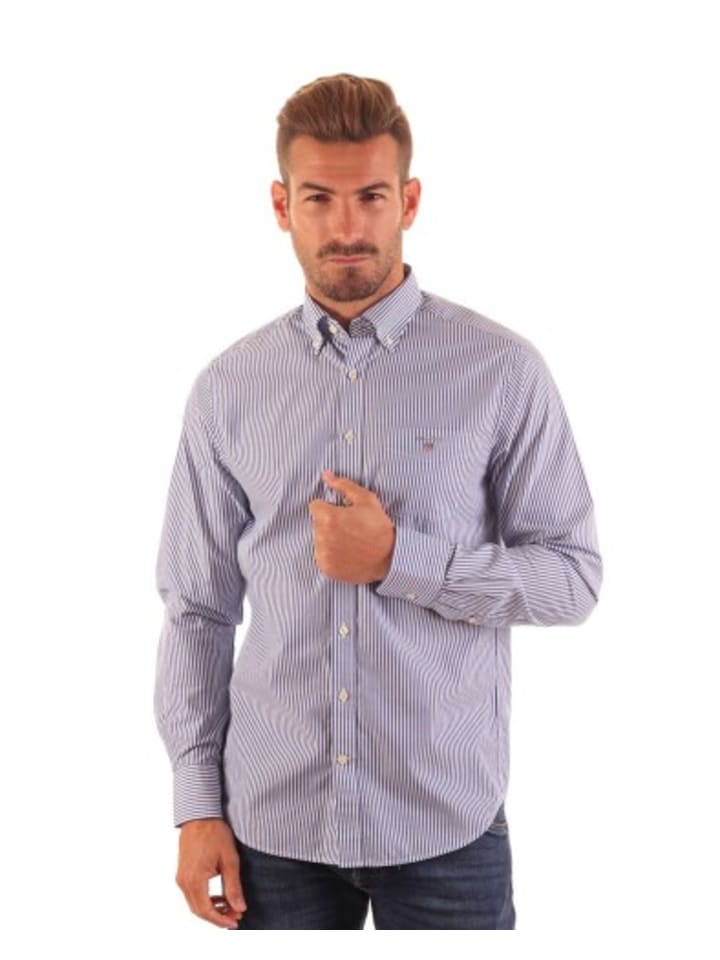 

Рубашка Gant, цвет marineblau/weiß
