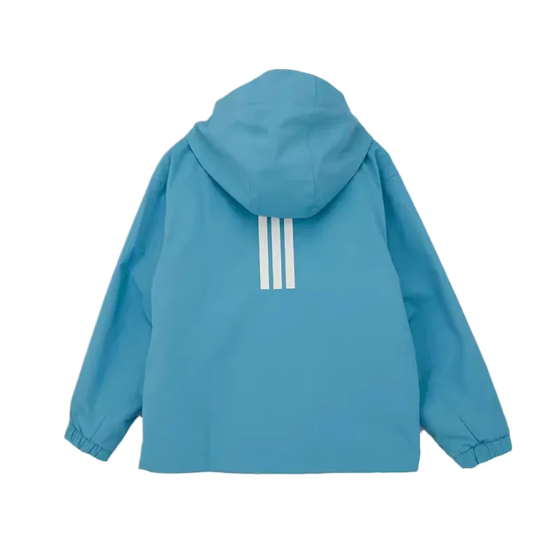 Детская куртка с капюшоном Moderate Adidas, Blue — фото 3