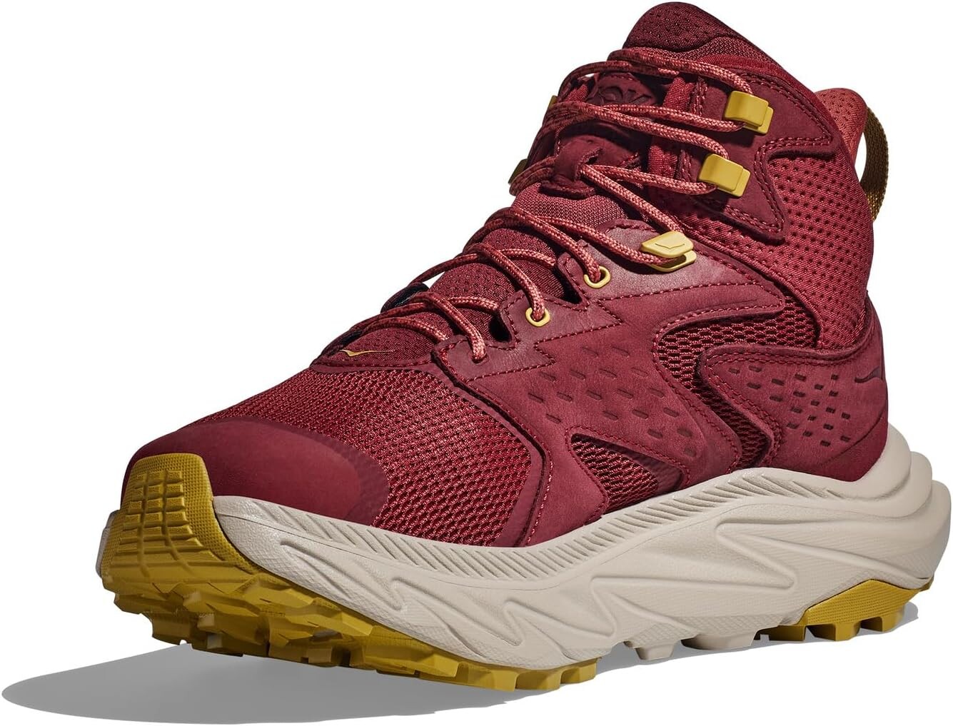 

Ботинки Hoka Men's Anacapa 2 Mid GTX, цвет Cabernet/Oxford Tan