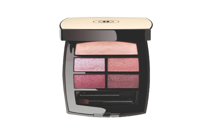 Тени для век Chanel Les Beiges Healthy Glow Natural Eyeshadow Palette, #Cool, 4,5 г — фото 2