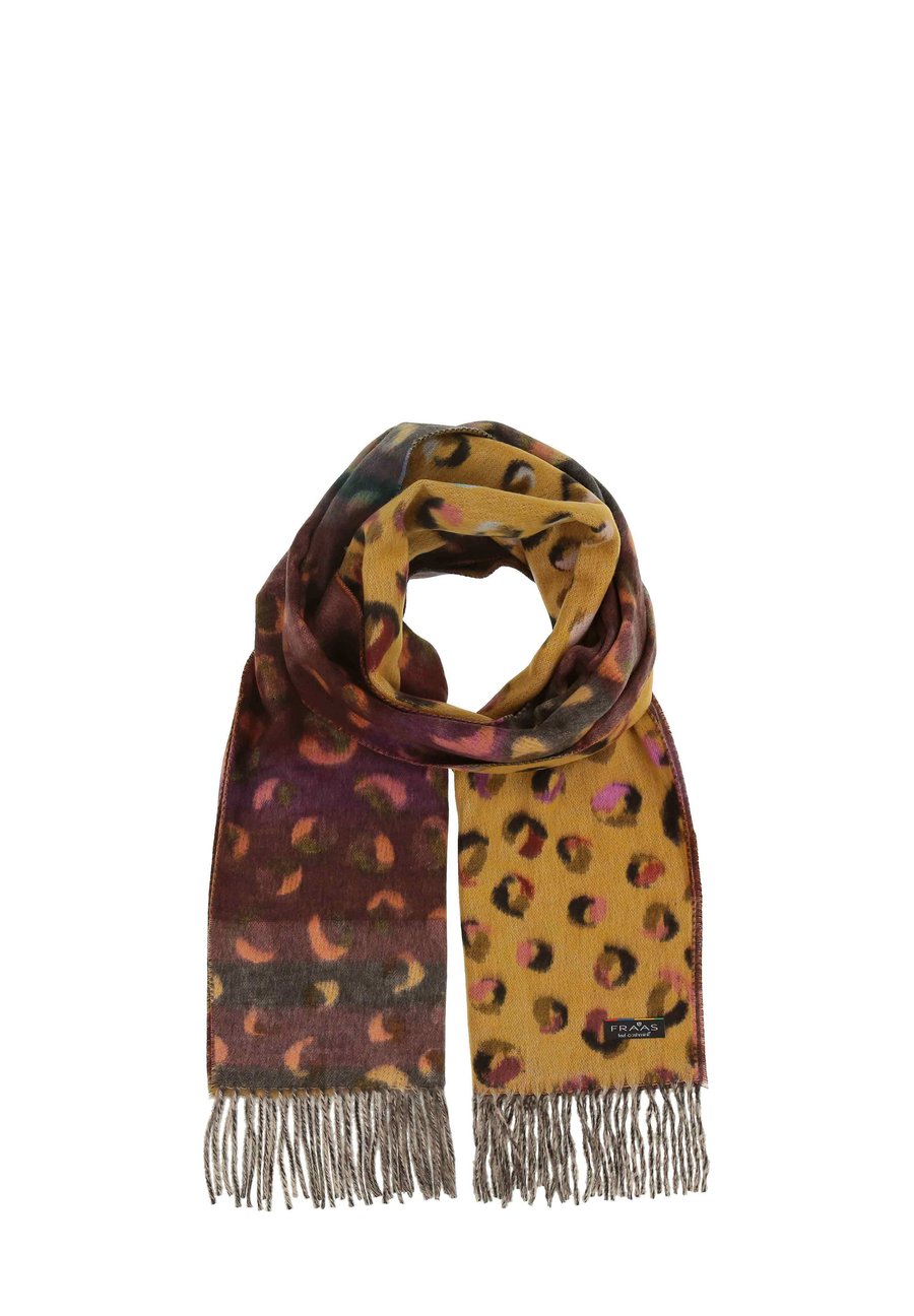

Шарф FRAAS DOUBLEFACE CASHMINK LEO, Dijon/Mottled Dark Yellow
