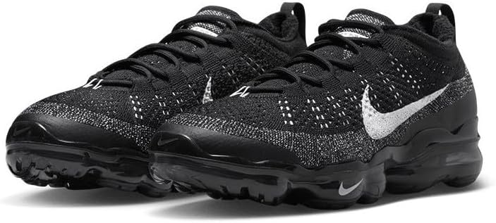 Мужские кроссовки Nike Air Vapormax 2023 Flyknit, белый/черный — фото 3