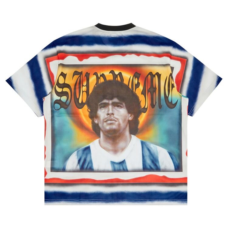 Джерси Supreme Maradona Soccer Jersey Multicolor, разноцветный — фото 2