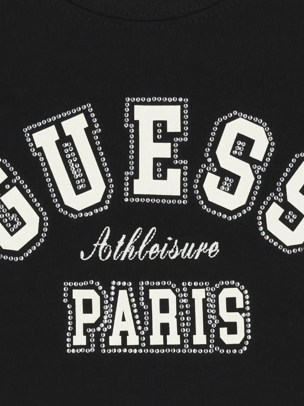 Футболка с круглым вырезом Guess Kids, черный — фото 3