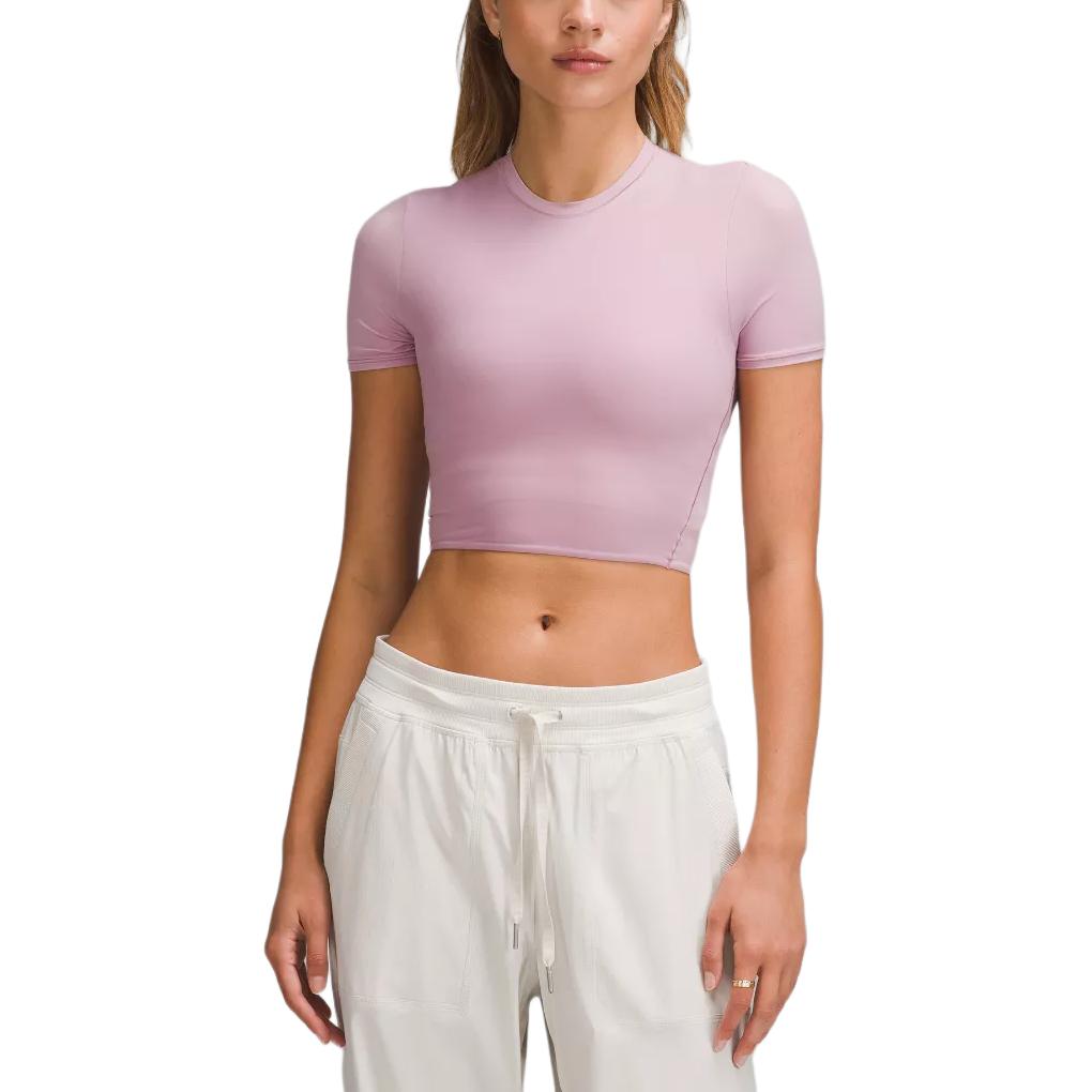 

Женская футболка Nulu Regular Lululemon, розовый