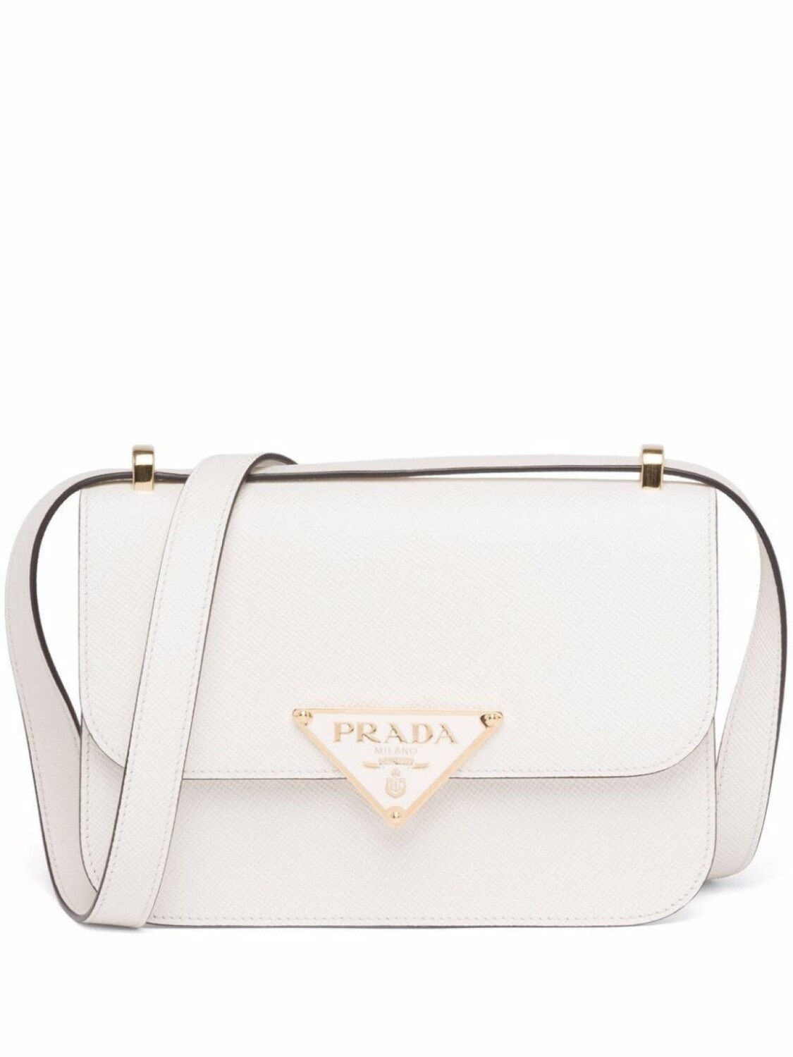 

Сумка Prada с логотипом, белый