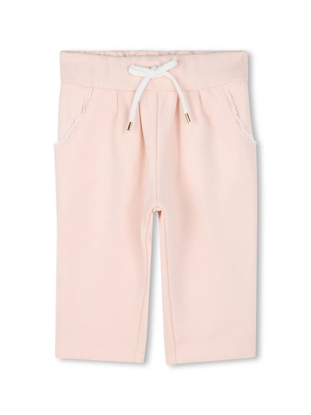 

Леггинсы с кулиской Chloé Kids, розовый