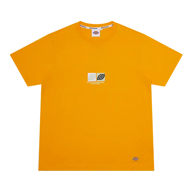 

Футболка унисекс оранжевая Dickies, оранжевый
