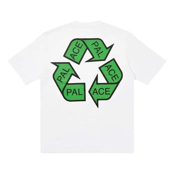 

Футболка PALACE P Cycle TShirt Triangle Back Logo Short Sleeve Unisex White, белый