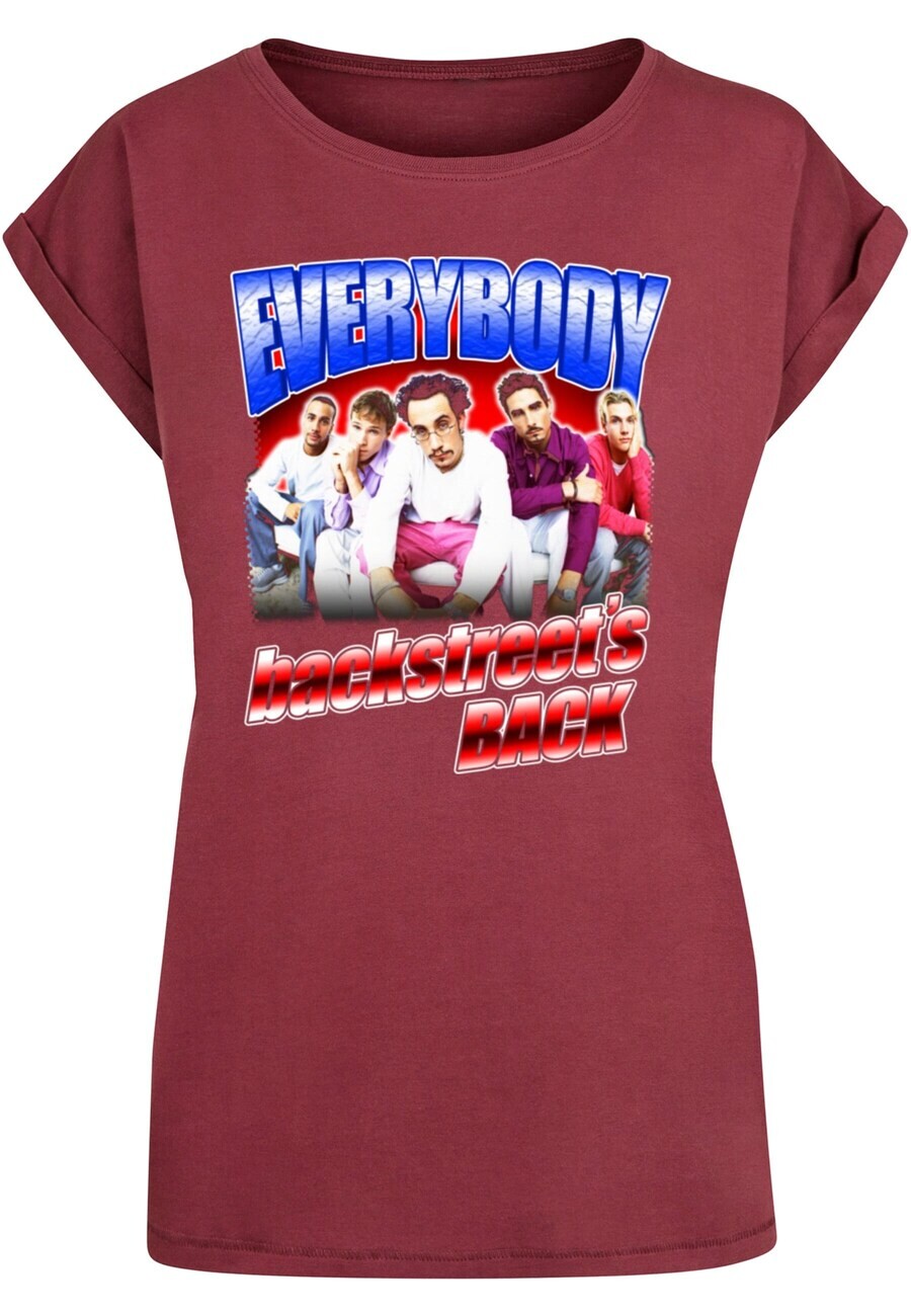 

Футболка Merchcode Shirt Backstreet Boys - Everybody, бордовый