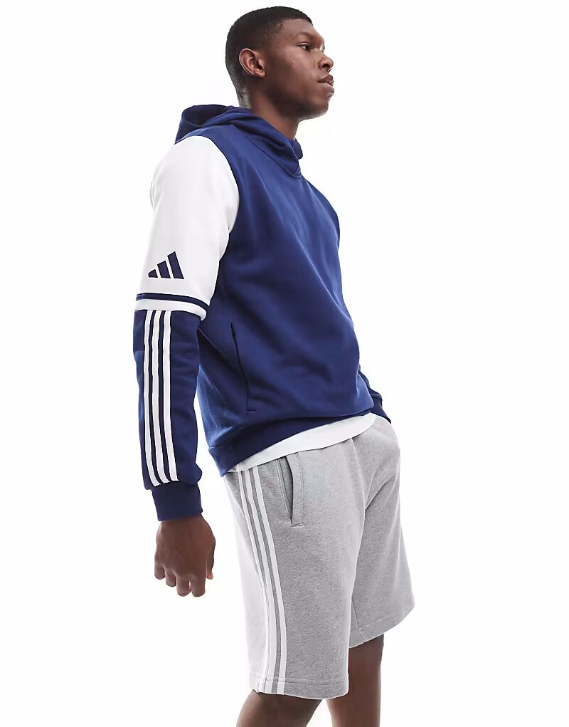 

Толстовка с капюшоном Adidas performance Squadra 25 в цвете team navy blue 2 / white