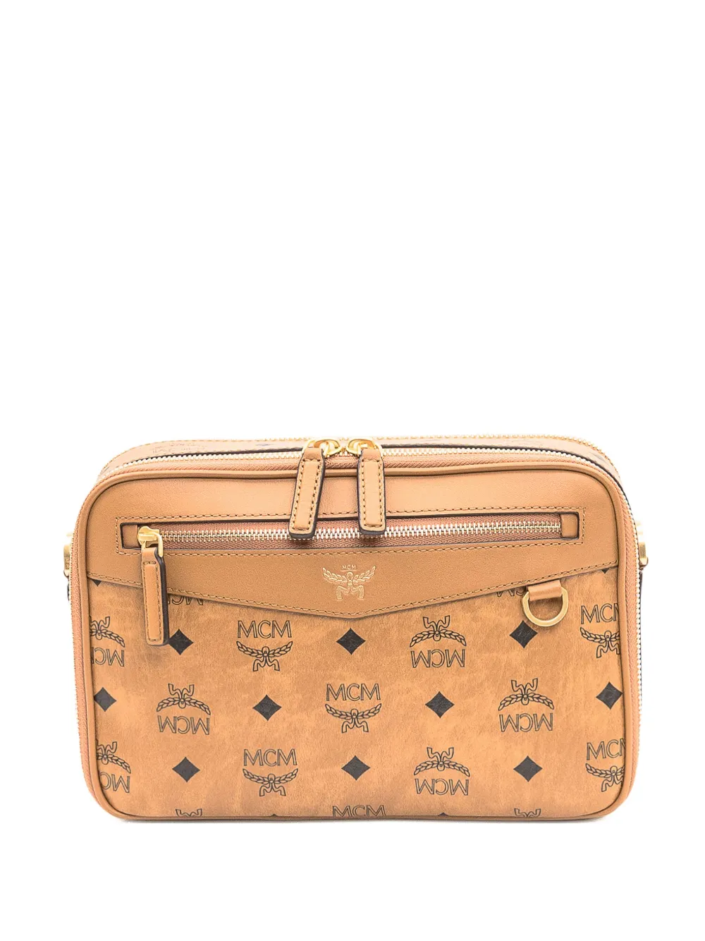 

Сумка через плечо Small Diamond с монограммой Visetos Mcm, нейтральный