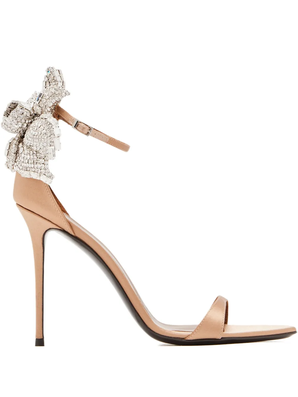 Декорированные босоножки Giuseppe Zanotti, золотой