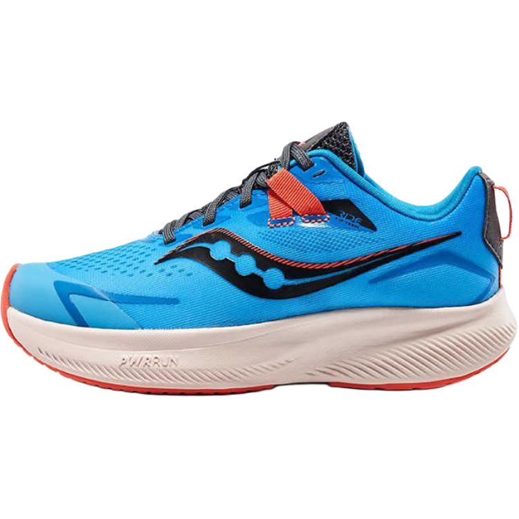 

Saucony Ride 15 устойчивые к истиранию низкие детские беговые кроссовки blue kids'