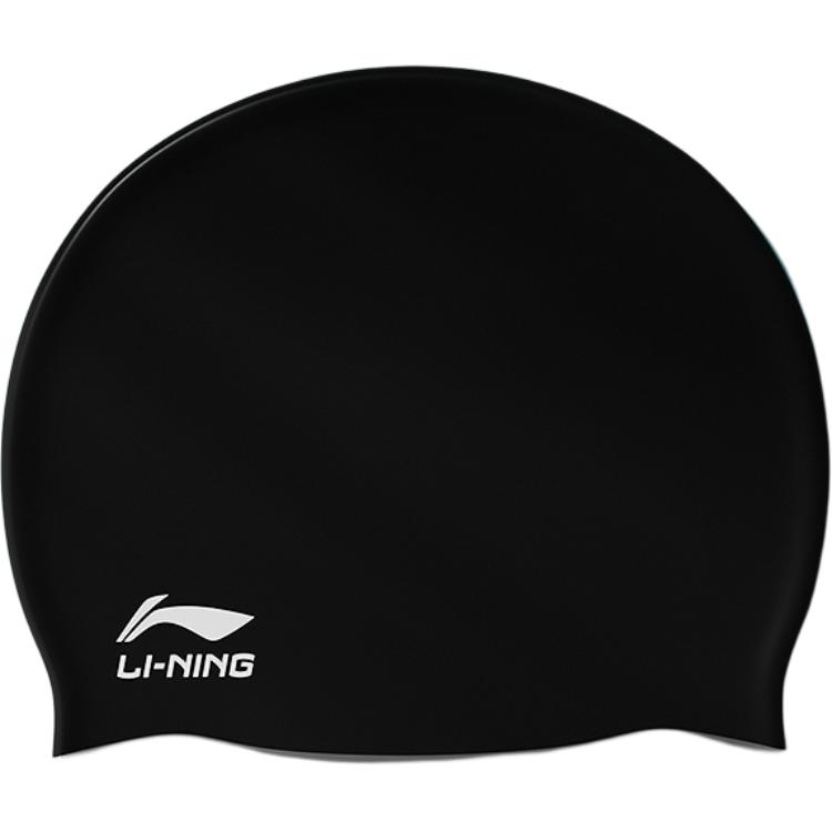 

Силиконовая шапочка для плавания Unisex LINING, черный