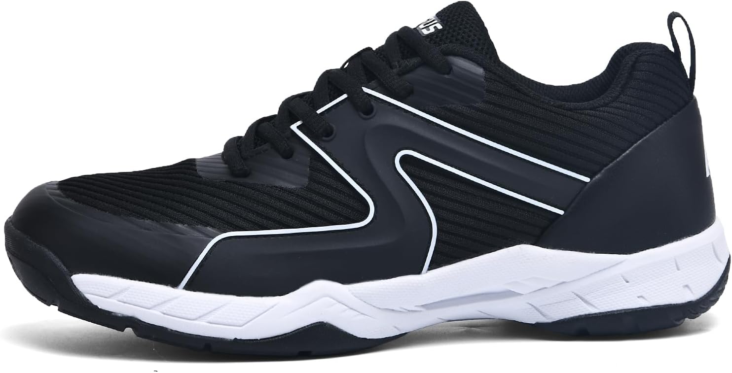 

Мужские легкие теннисные кроссовки LEFUS Light 101 с легкой подошвой и дышащей сеткой, противоскользящие, черный