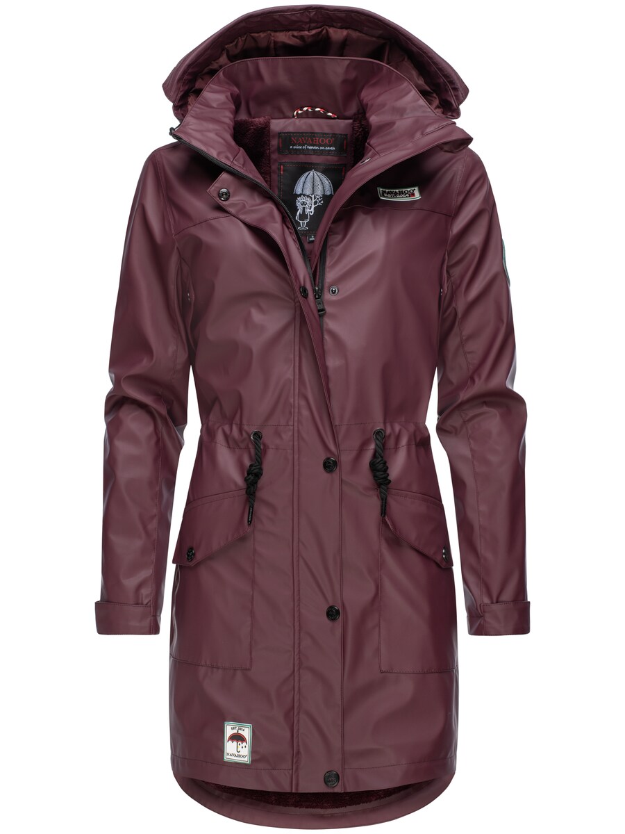 

Пальто межсезонное NAVAHOO Deike, бургундия