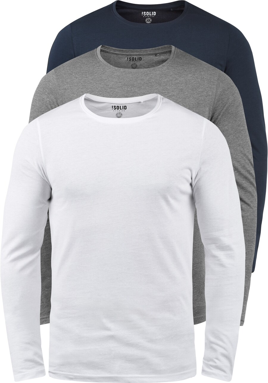 

Рубашка !Solid BASAL, цвет Dark blue/Dark grey/White