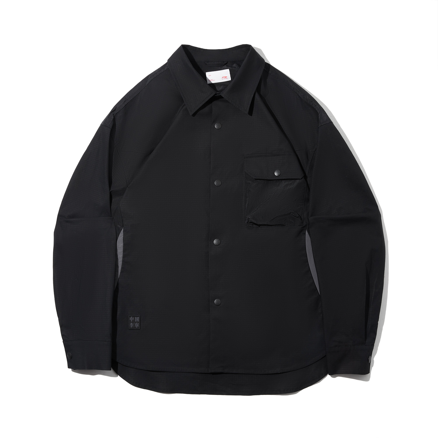 

Куртка Li-Ning мужская черная с лацканом Moderate Others