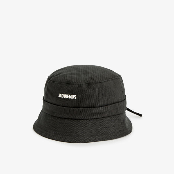

Хлопковая панама le bob gadjo с металлизированной бляшкой Jacquemus, черный