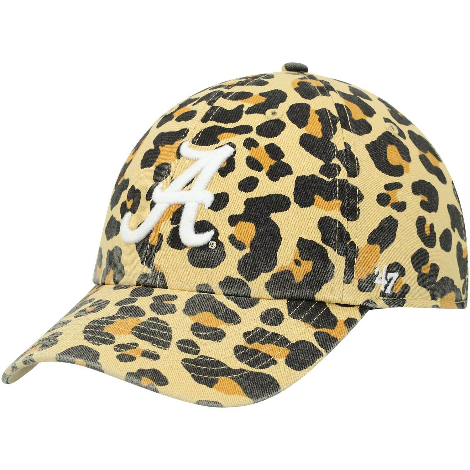 

Женская регулируемая шляпа '47 Gold Alabama Crimson Tide Bagheera Clean Up