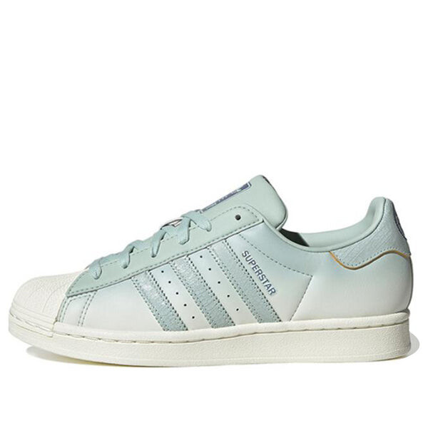 Кроссовки оригиналы суперзвезда Adidas, зеленый
