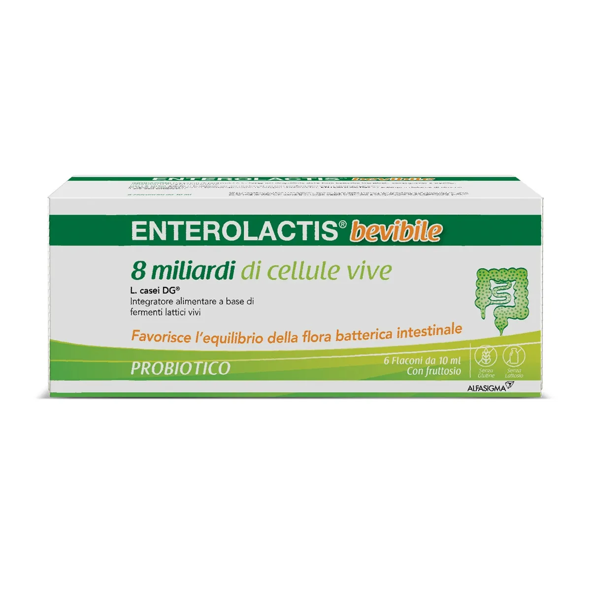 

Энтеролактис Питьевой, 6 флаконов по 10 мл Enterolactis