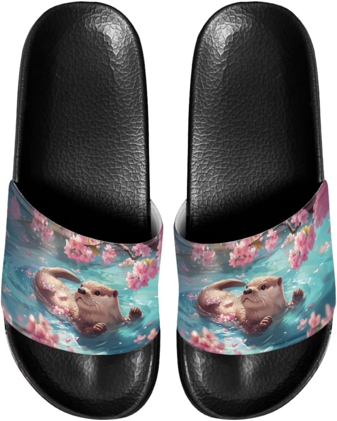 

Шлепанцы для женщин и мужчин, нескользящие тапочки для душа Judentidos, Cute Otter