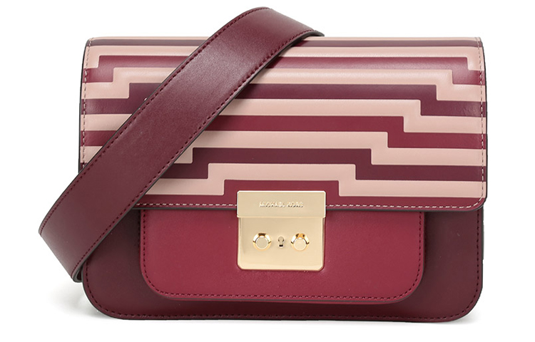 

Сумка Sloan Leather Small Square через плечо, кросс-боди большая женская коричневая MICHAEL KORS, Set (Bag+Dust Bag)