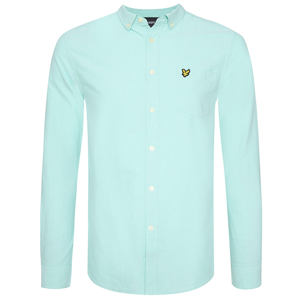 

Легкая мужская оксфордская рубашка Lyle & Scott с длинным рукавом Lyle And Scott