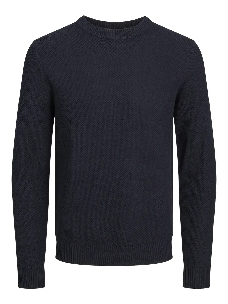 

Вязаный свитер Jack & Jones "JORBRODY KNIT CREW NECK BF", цвет Total Eclips