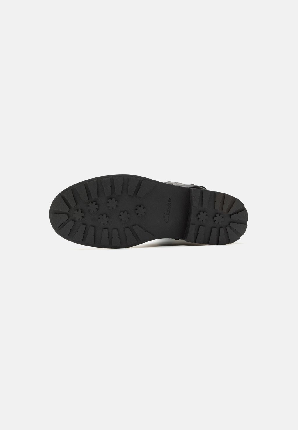 Сапоги женские Clarks ORINOCO2 высокие байкерские, черный — фото 4