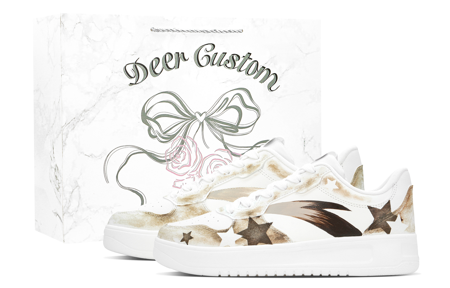 

Расслабленные устойчивые к истиранию увеличивающие рост низкие скейтборд кроссовки men's ANTA, бежевый/коричневый