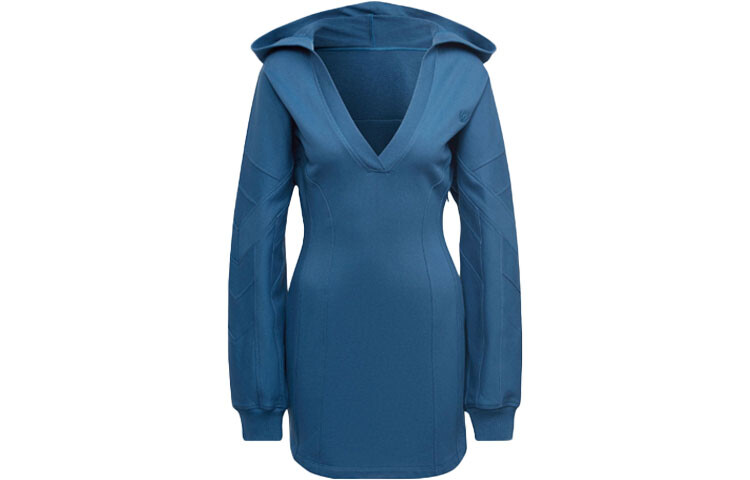 

Женское платье с длинными рукавами Adidas Originals, цвет Blue