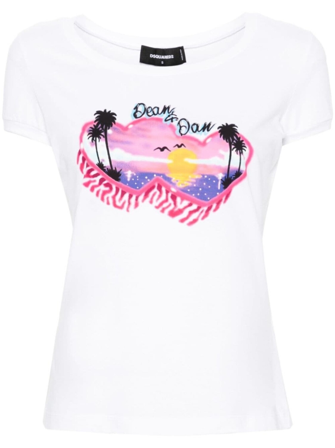 

Dsquared2 футболка Dean & Dan, белый