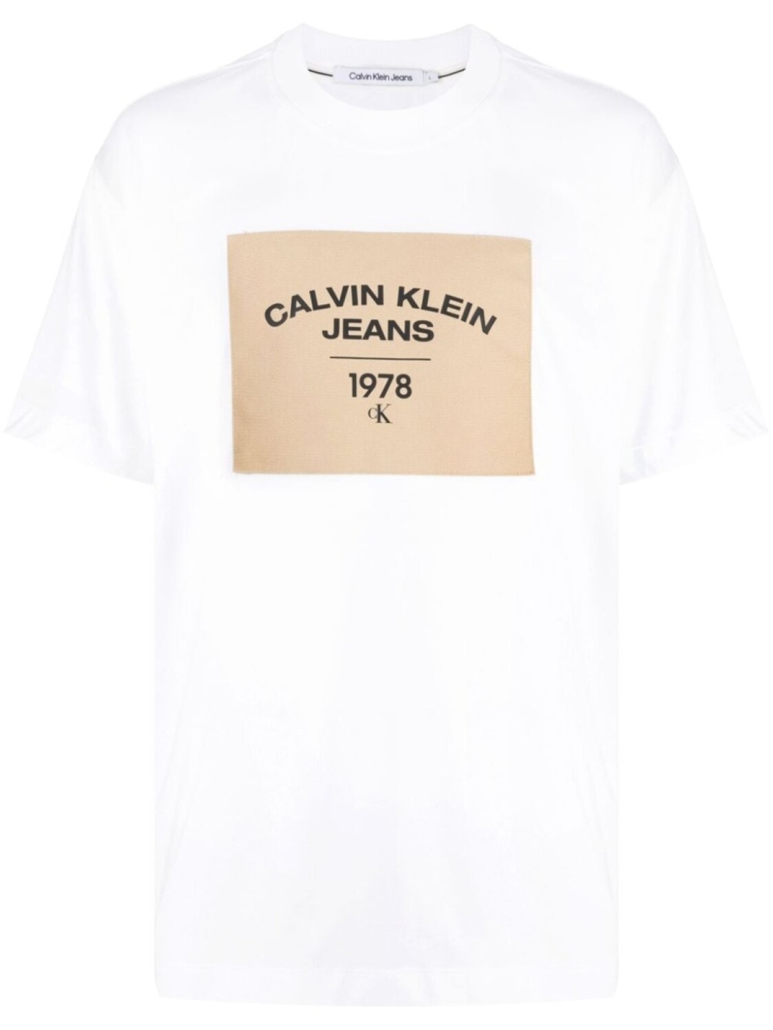 

Calvin Klein футболка с логотипом, белый