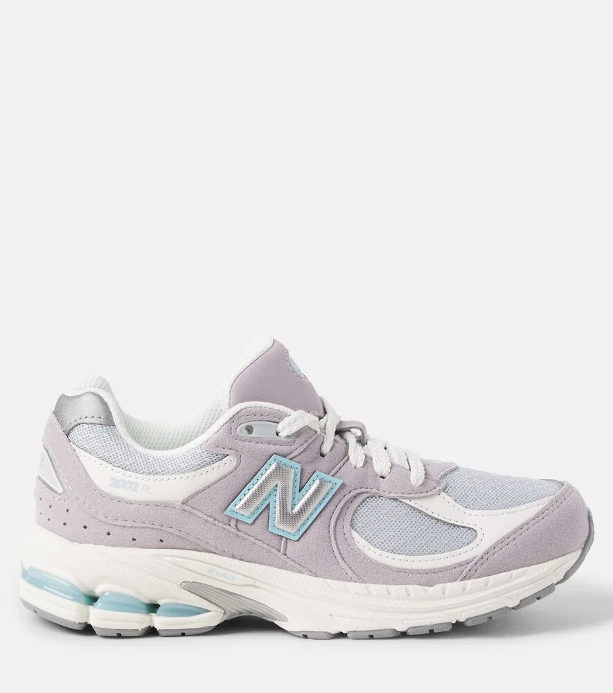Кроссовки с замшевой отделкой 2002 года New Balance Kids, серый — фото 3