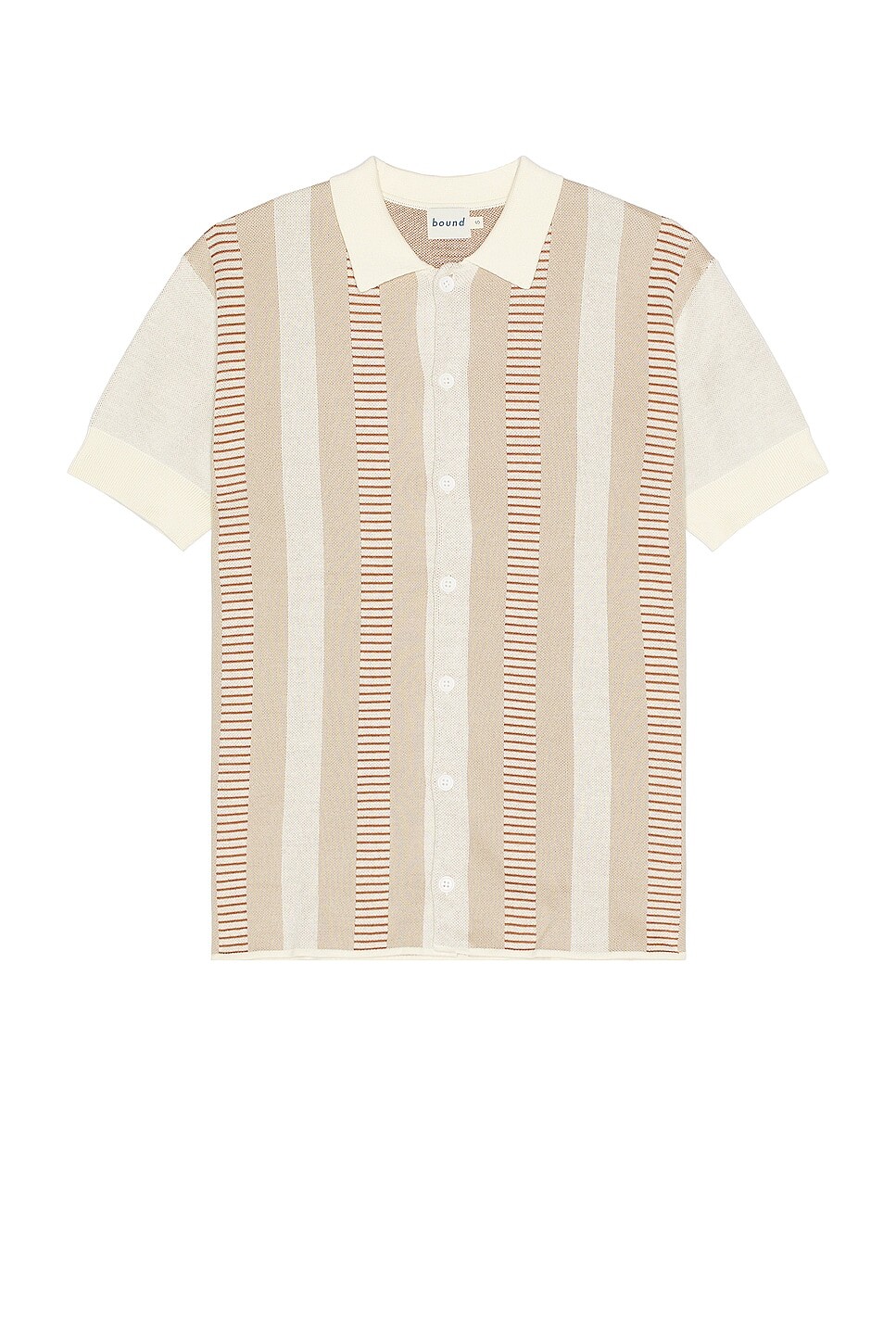 

Поло Bound Rosalia Knit, кремовый