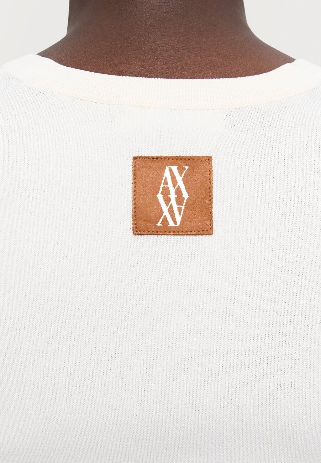 

Платье из джерси VESTITO Armani Exchange, кремовый