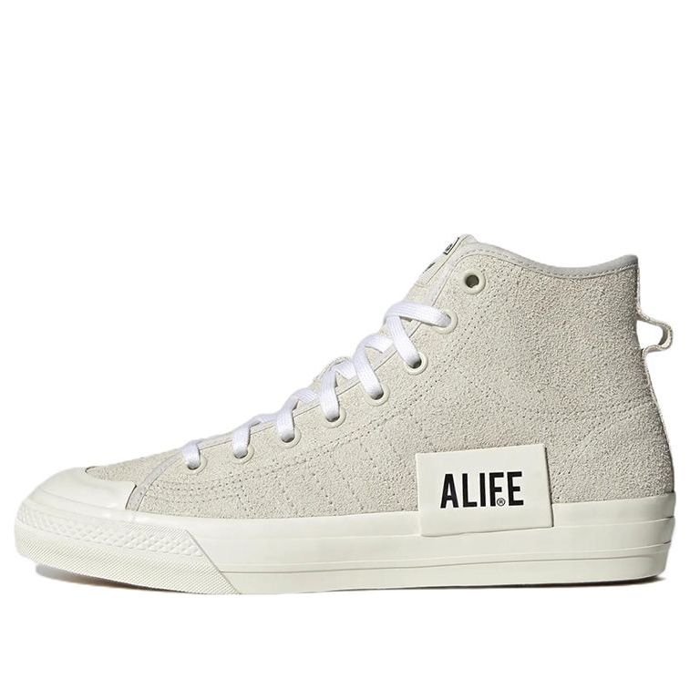 

Кроссовки adidas x Alife Nizza Hi 'Cream White', бежевый
