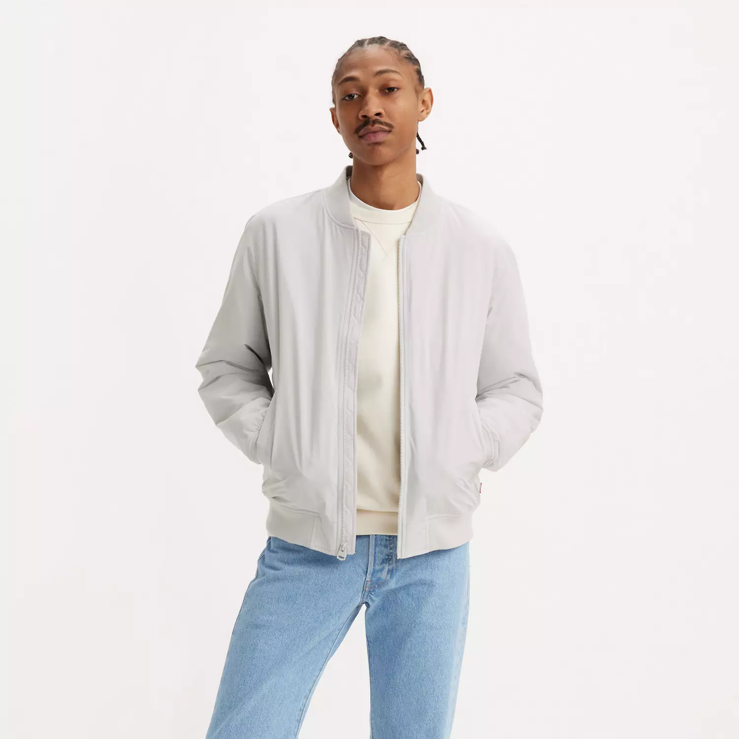 

Летная куртка-бомбер Levi's, серый