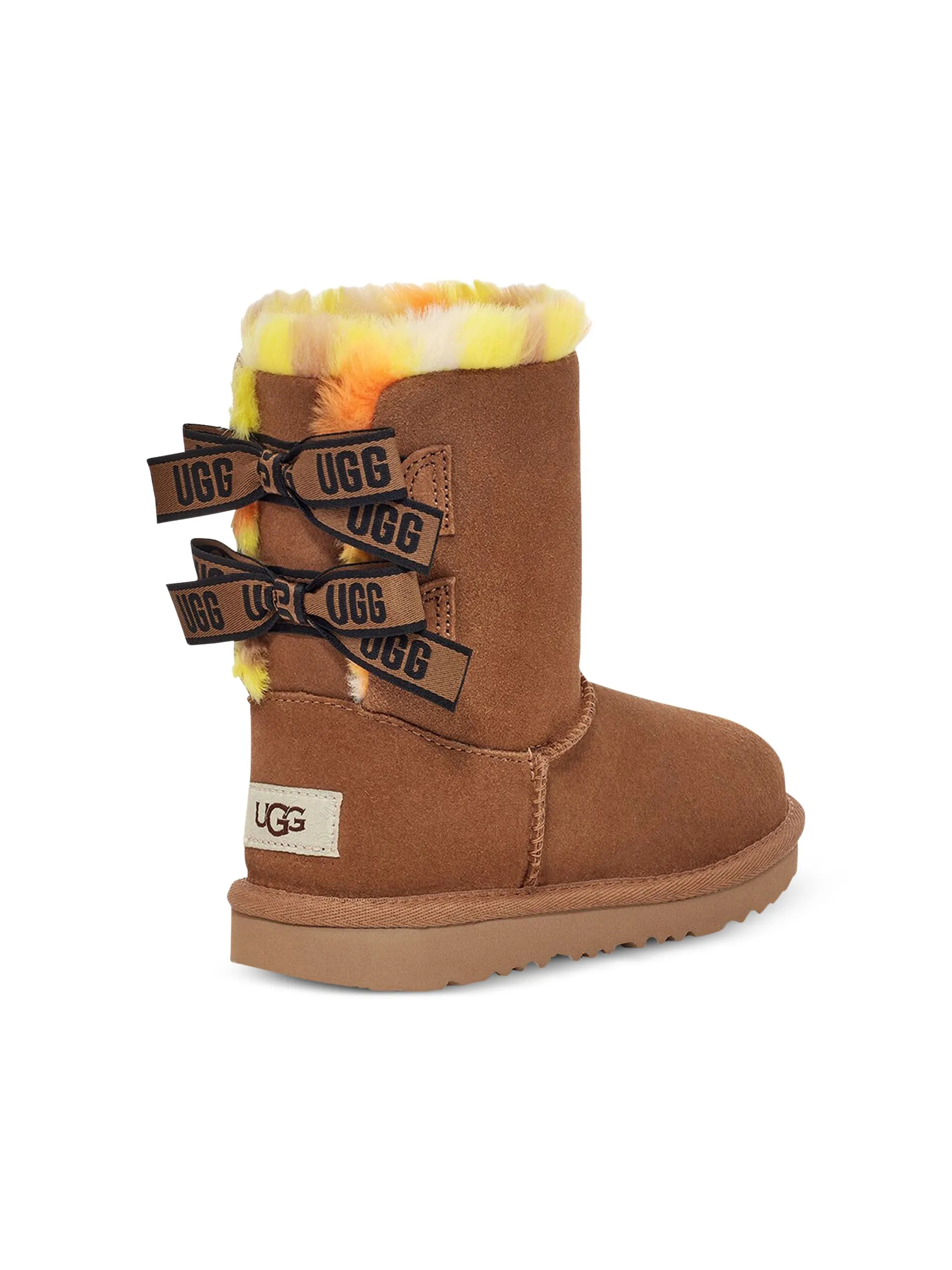 Ботинки Bailey Bow Chestnut Ugg Kids, коричневый — фото 2