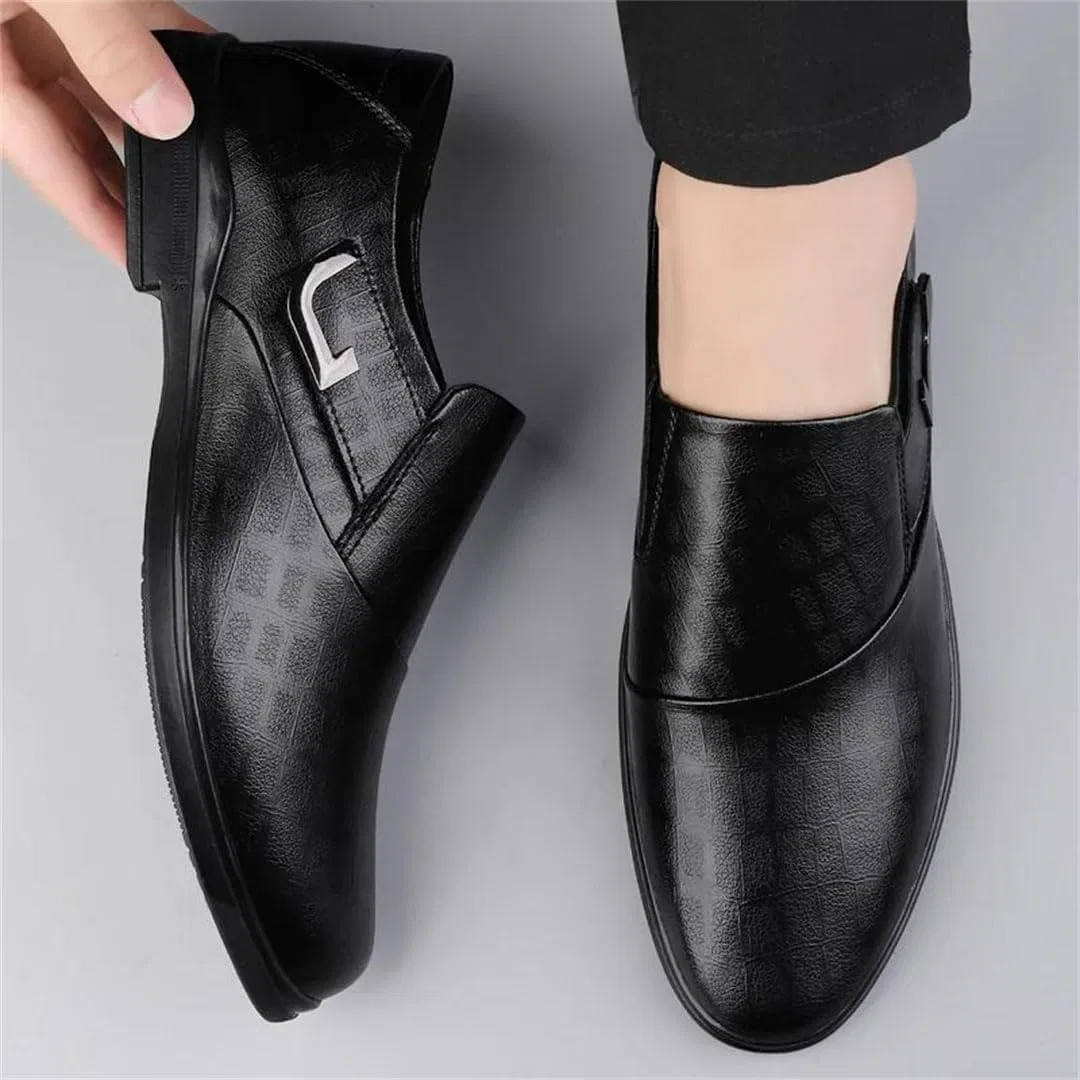 Лоферы кожаные Handmade Walking Loafers, черный — фото 2