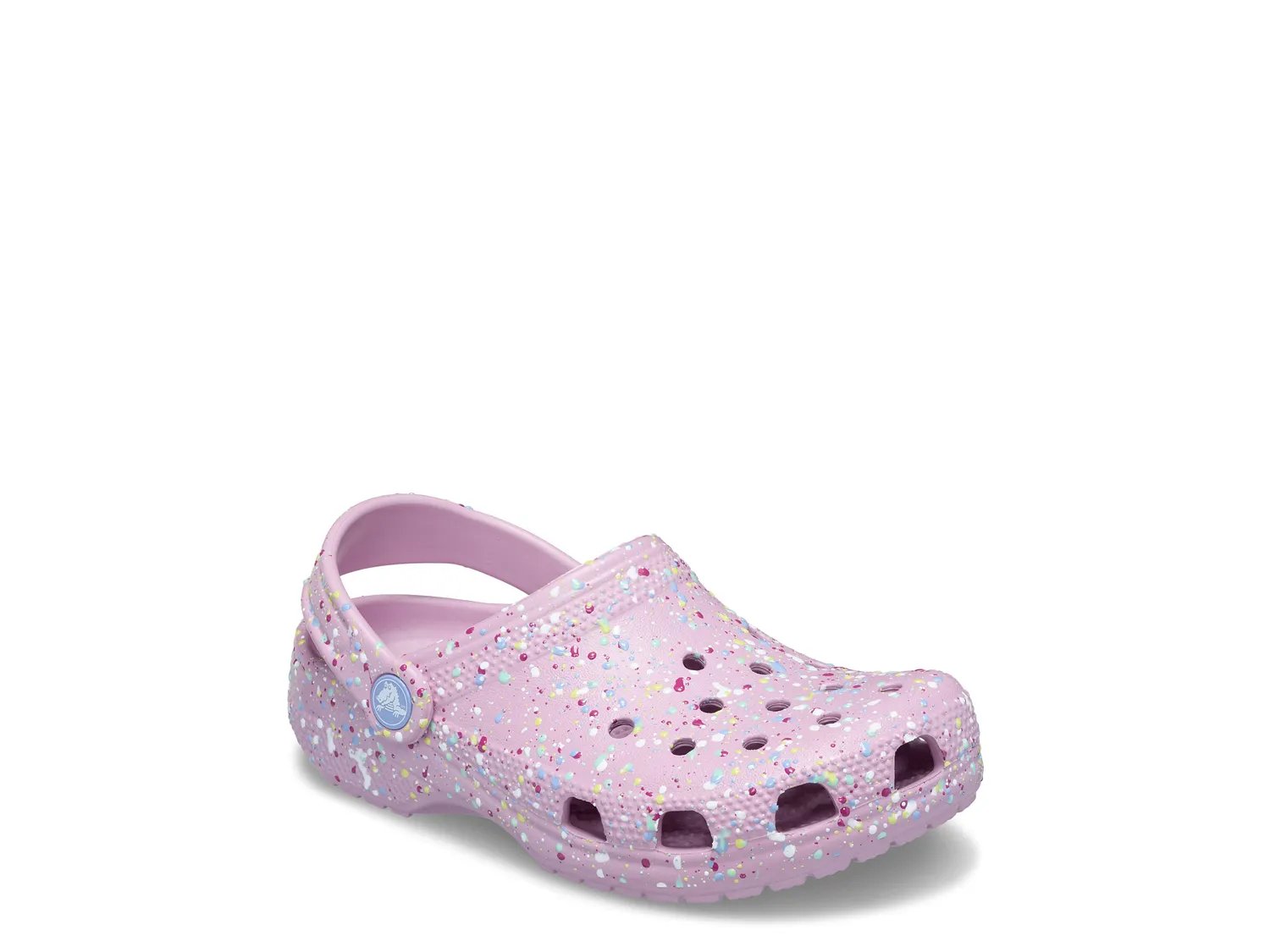 

Сабо Crocs Classic Paint Splatter Clog - Kids, фиолетовый