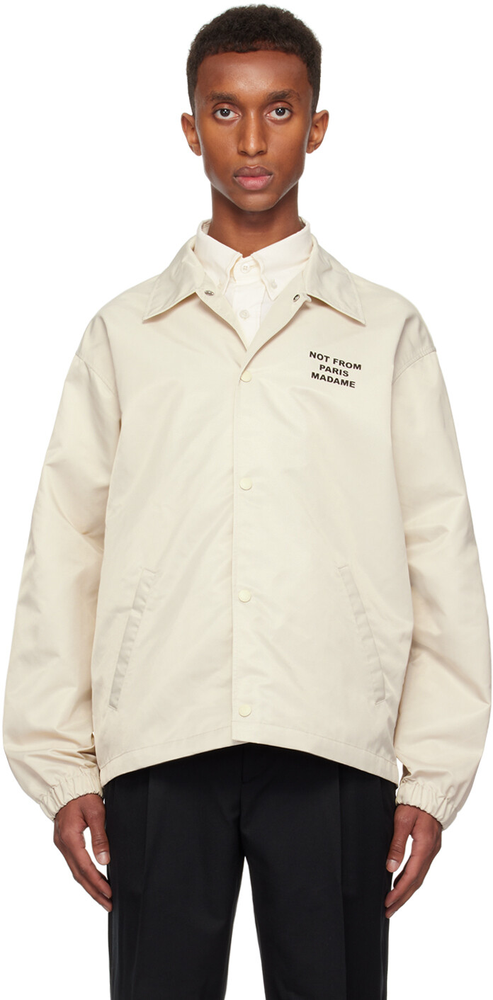 

Бежевая куртка La Veste Slogan Drole De Monsieur