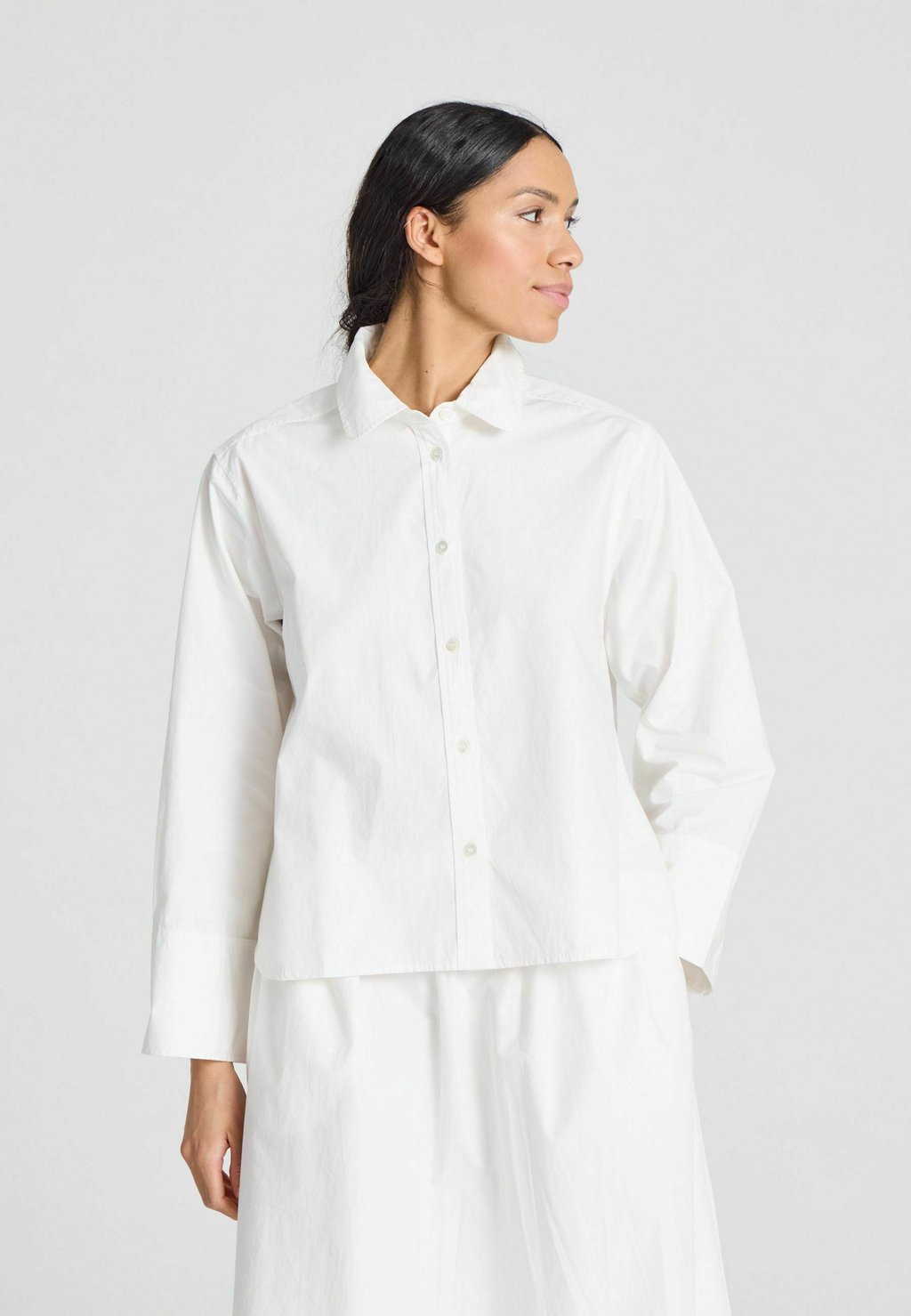 

Блузка на пуговицах Flora poplin GAI+LISVA, белый